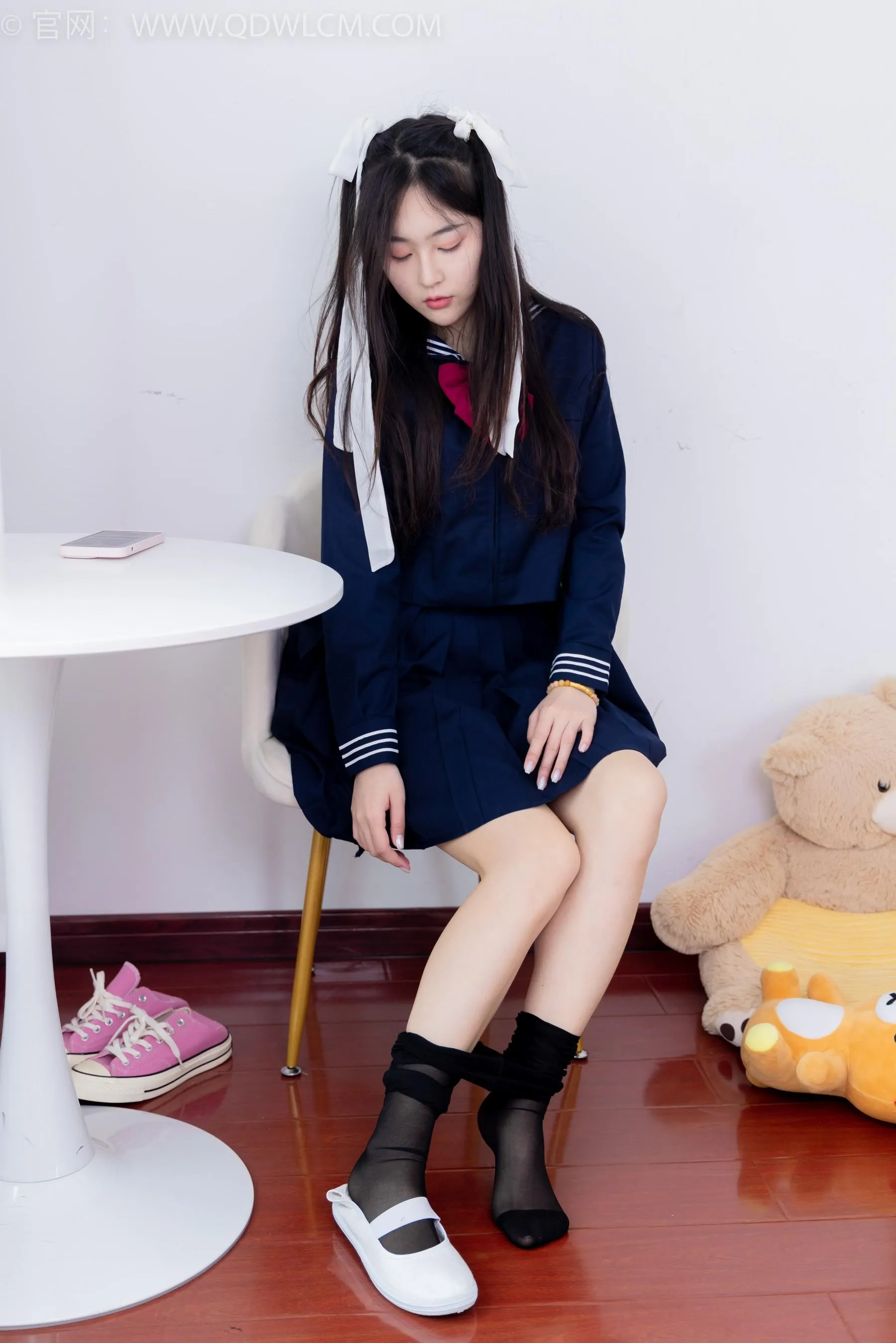 物恋传媒 NO.1544 美兔-学院少女 [151P]插图7